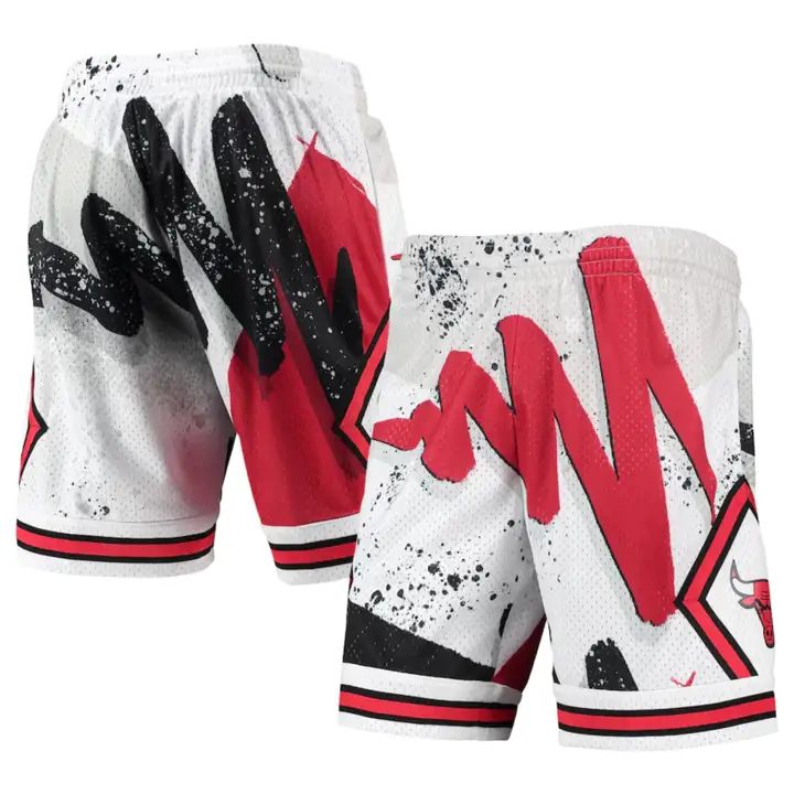 Short de swingman Chicago Bulls NBA Hyper Hoops blanc
