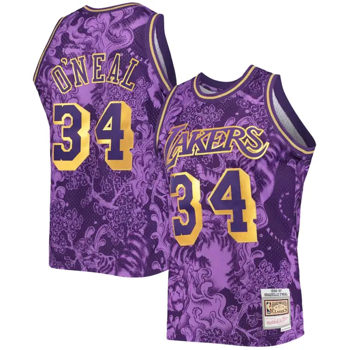Maillot Swingman NBA Los Angeles Lakers Nouvel An Chinois (pur)