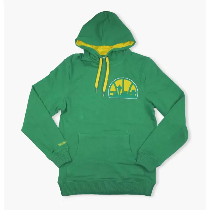 Seattle Supersonics NBA Classic French Terry Hood vert