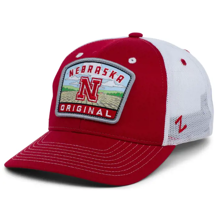 Nebraska Cornhuskers NCAA Rabble Rouser Trucker red