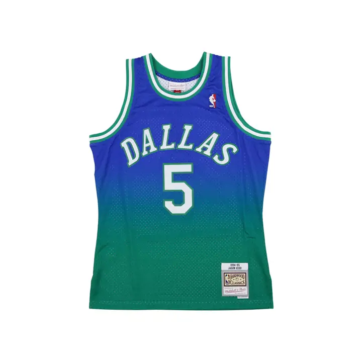 Maillot Swingman NBA Dallas Mavericks Jason Kidd Bleu