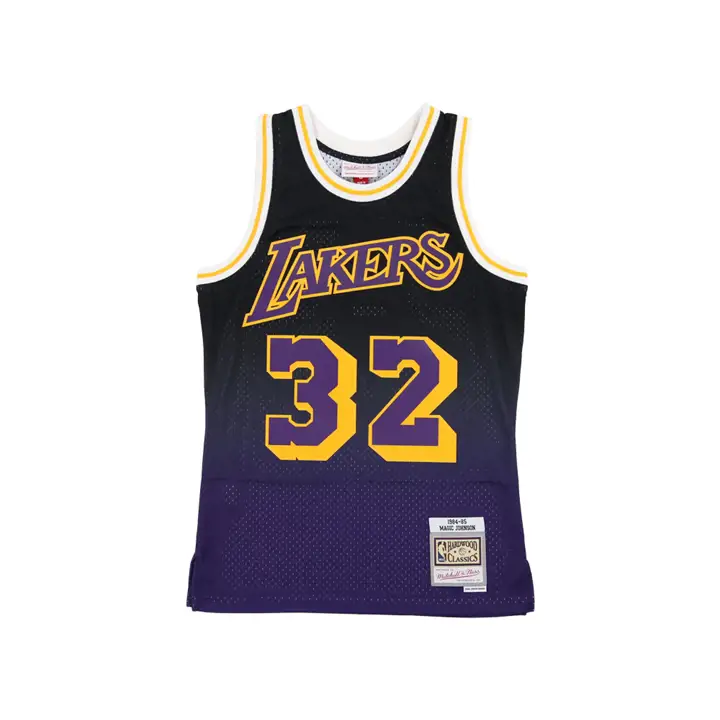 Maillot Los Angeles Lakers NBA Fadeaway Swingman Magic Johnson