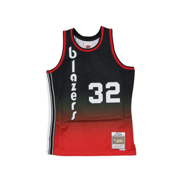 Maillot NBA Portland Trail Blazers Fadeaway Swingman Bill Wal