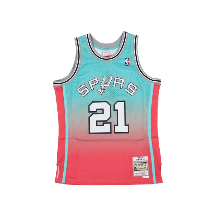 Maillot Tim Duncan des San Antonio Spurs NBA Fadeaway Swingman