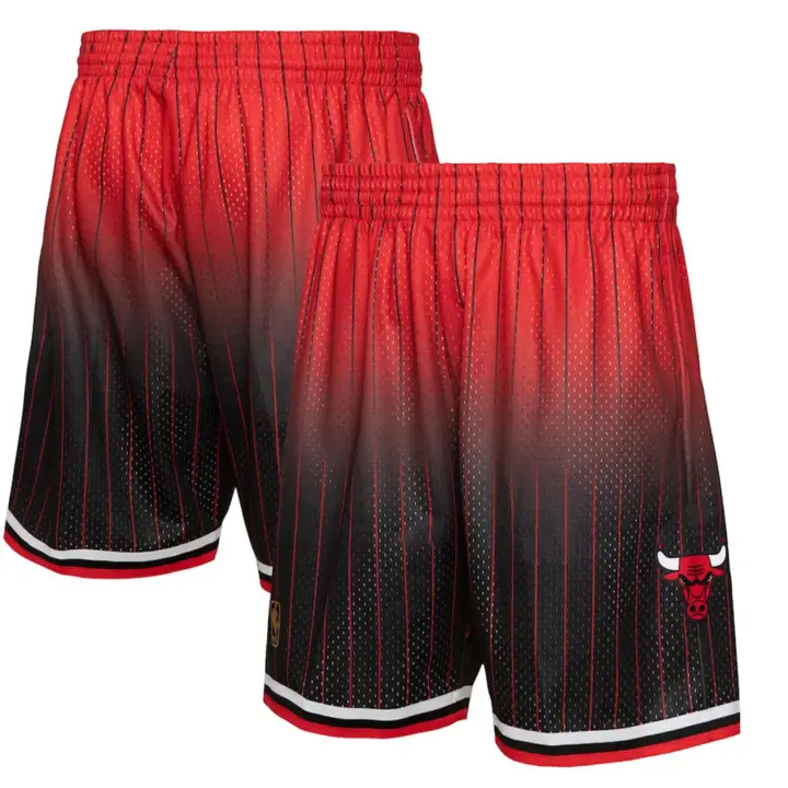 Short Chicago Bulls NBA Fadeaway Swingman rouge/noir