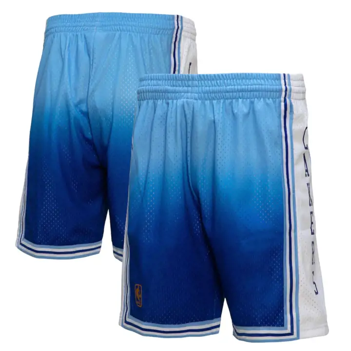 Short NBA Fadeaway Swingman Los Angeles Lakers bleu