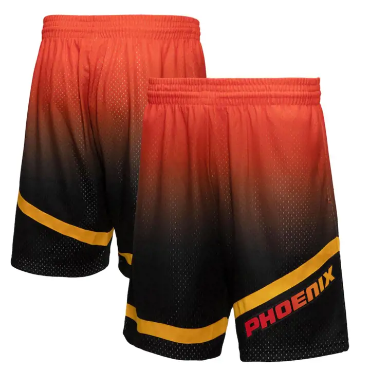 Short Phoenix Suns NBA Fadeaway Swingman orange/noir