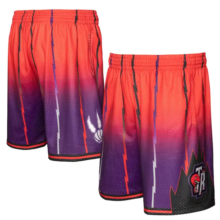 Short Toronto Raptors NBA Fadeaway Swingman rouge/mauve