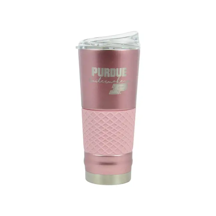 "Purdue Boilermakers Gobelet en acier inoxydable \"Draft\" 24 oz rose"
