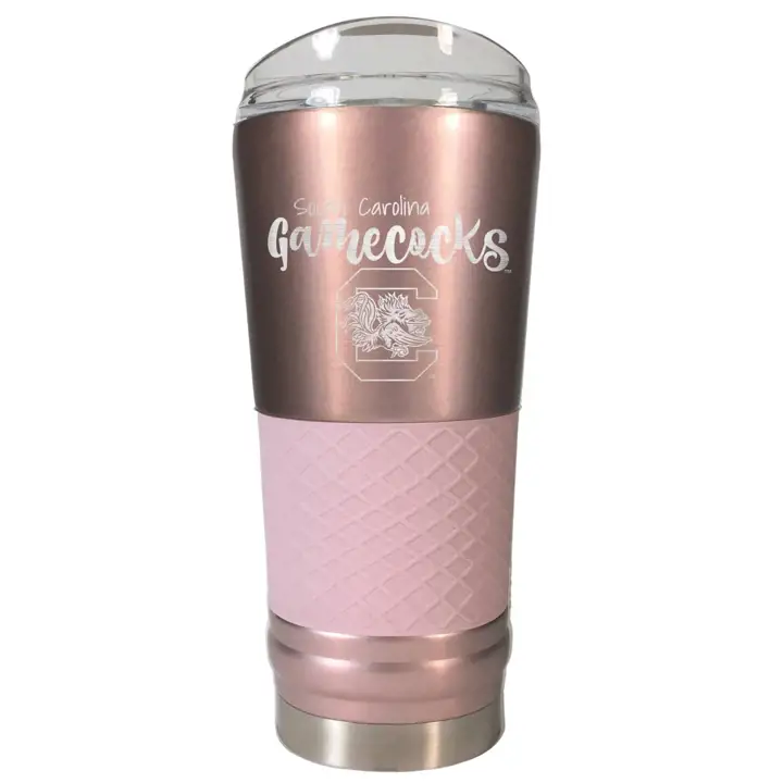 "Bouteille South Carolina Gamecocks en acier inoxydable rose de 710 ml « Draft »"