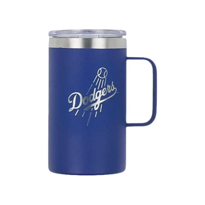 "Mug de voyage en acier inoxydable Los Angeles Dodgers \"Hustle\""
