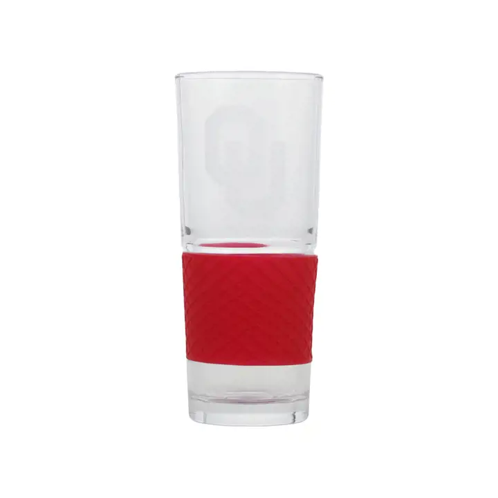 "Verre à boisson « Score » Oklahoma Sooners de 22 oz - Gravé au laser tel que"