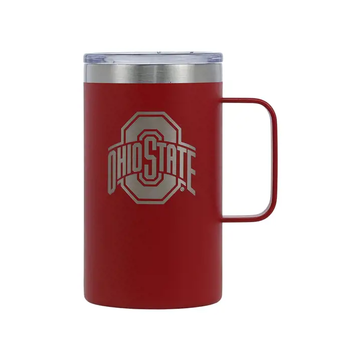 "Tasse de voyage en acier inoxydable "Hustle" des Ohio State Buckeyes"