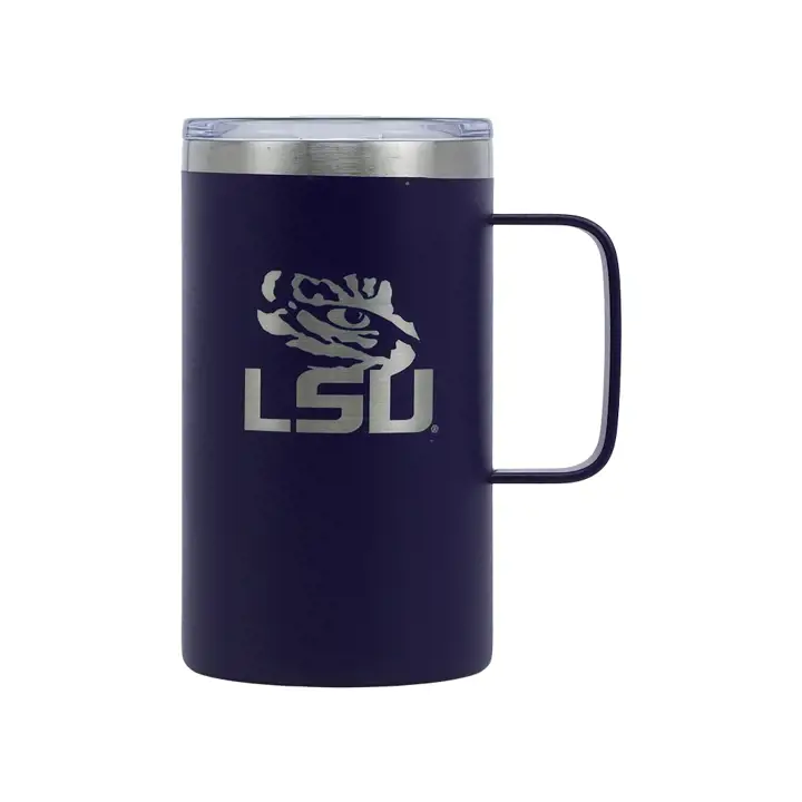 "Mug de voyage LSU « Hustle » en acier inoxydable ast"