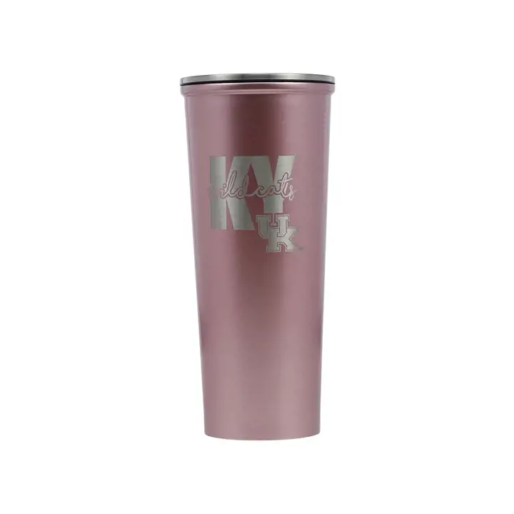 "Bouteille d'eau « Skinny » Kentucky Wildcats 530 ml rose"