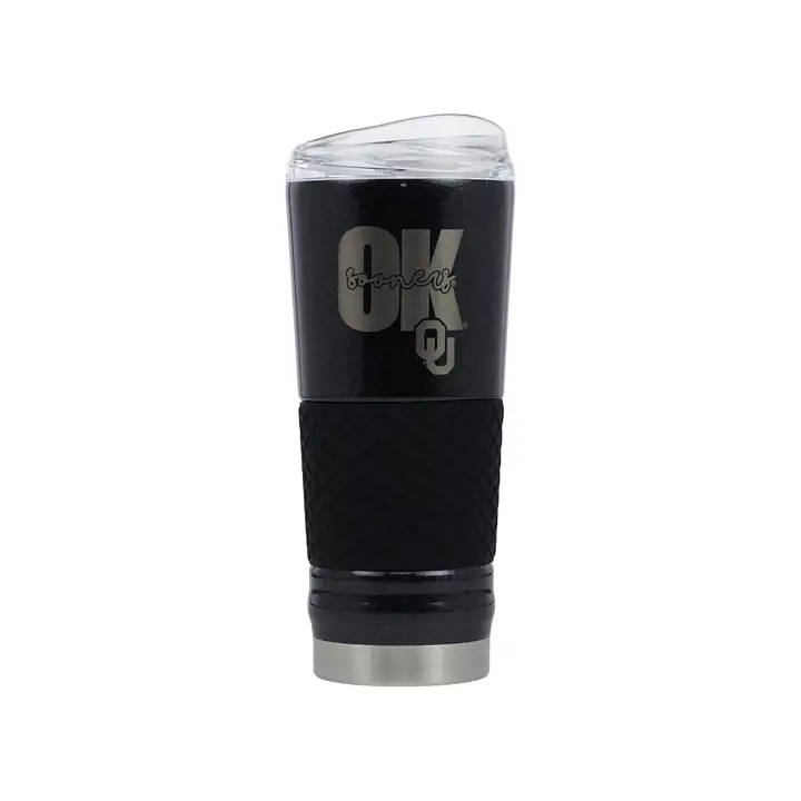 "Oklahoma Sooners Bouteille Isotherme en Acier Inoxydable « Draft » 700 ml Noir"