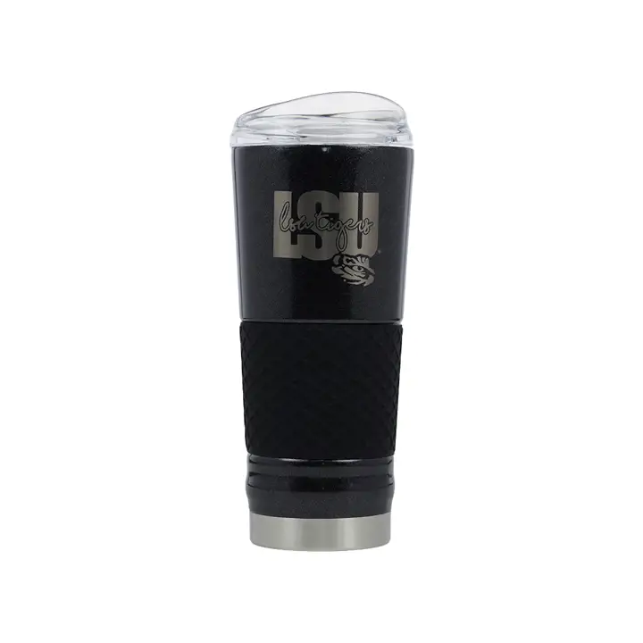 "LSU Gobelet isotherme en acier inoxydable de 700 ml (24 oz) – Noir"