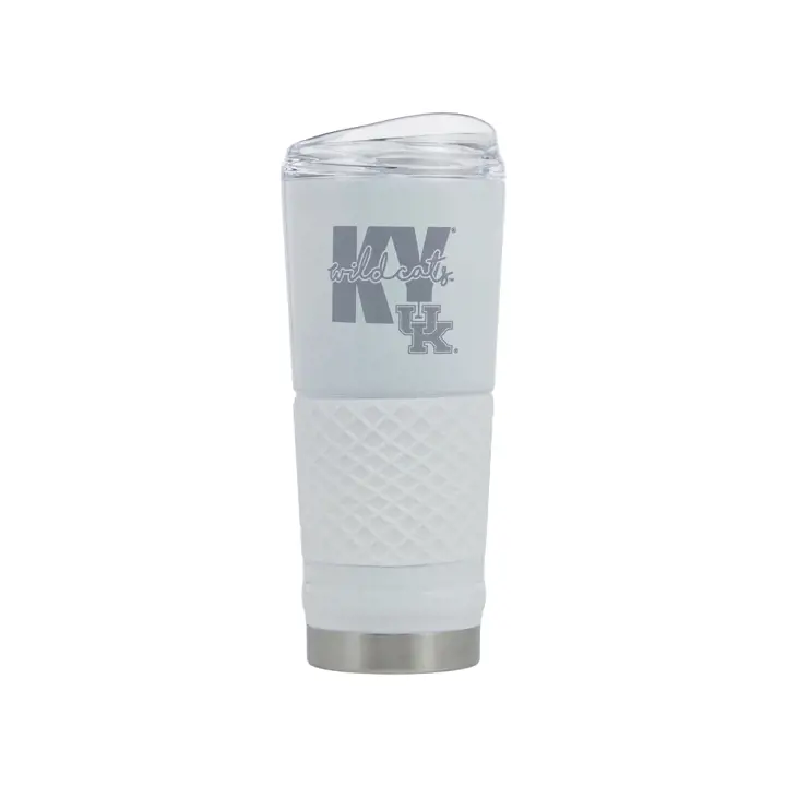 Gobelet Kentucky Wildcats 700 ml en acier inoxydable blanc "Draft"