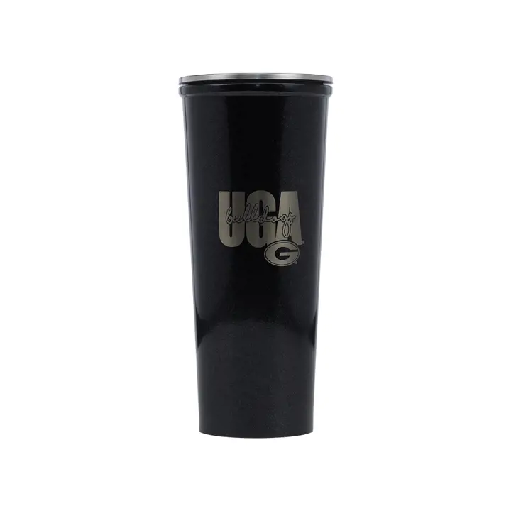 "Bouteille d'eau fine de 530 ml noire Georgia Bulldogs"