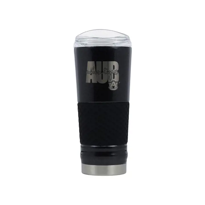 "Tigres d'Auburn 24oz \"Draft\" Acier Inoxydable Noir"