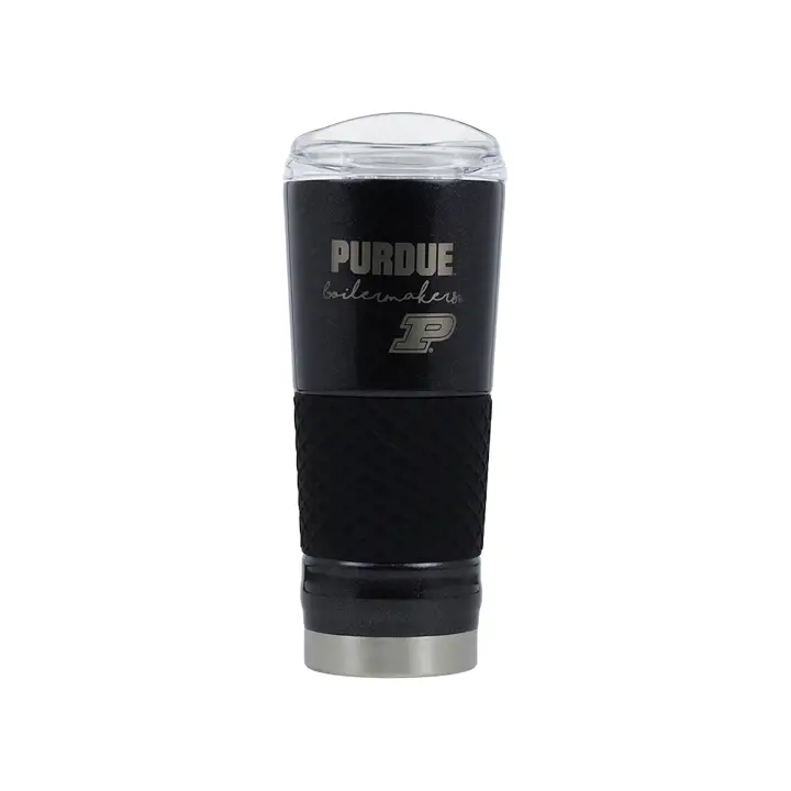 "Purdue Boilermakers Gobelet en acier inoxydable noir « Draft » de 710 ml"