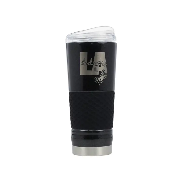 "Los Angeles Dodgers 710 ml \"Draft\" Acier Inoxydable noir"