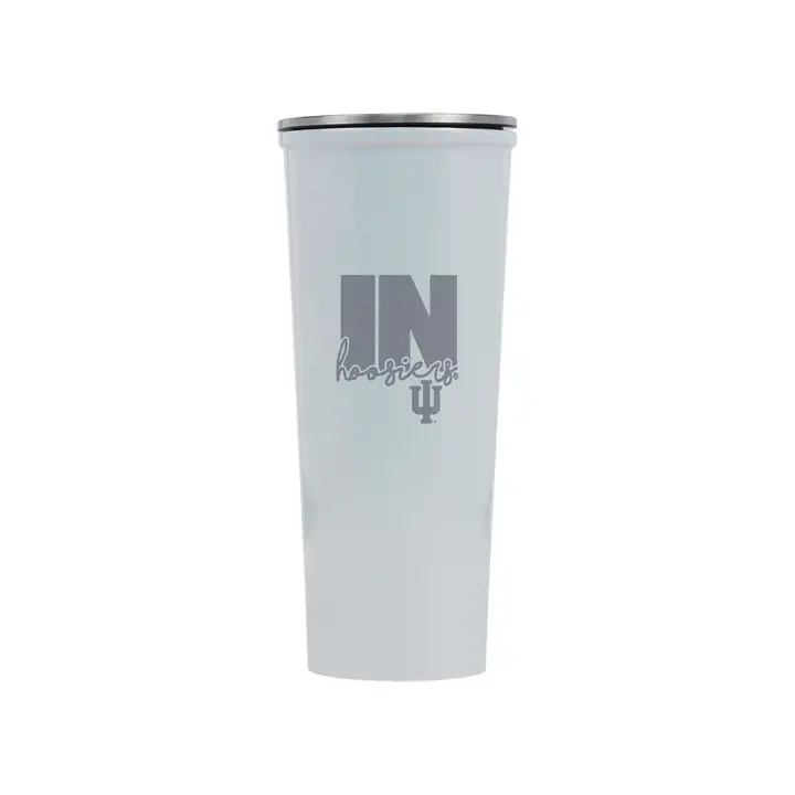 "Bouteille d'eau « Skinny » 53 cl Indiana Hoosiers blc"