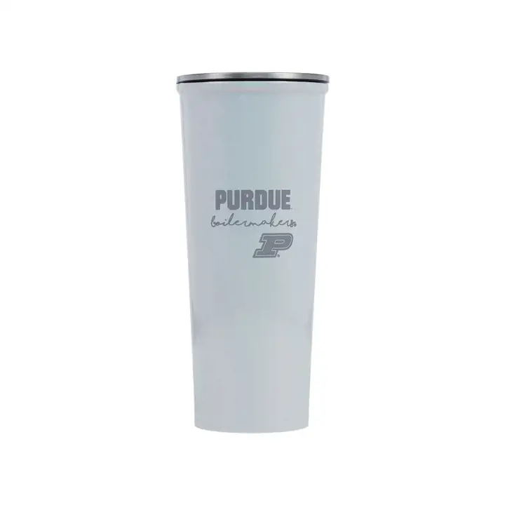 Bouteille d'eau fine Purdue Boilermakers 53 cl blanche