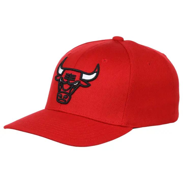 Casquette Chicago Bulls NBA Team Ground 2.0 Stretch Snapback rouge/rouge