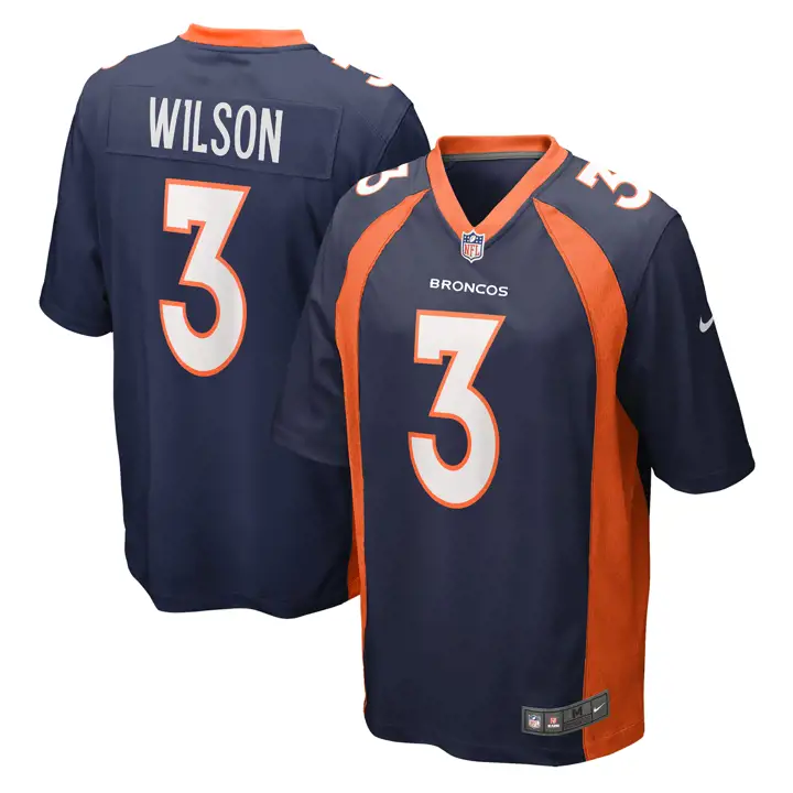 Maillot NFL Nike Game Denver Broncos Joueur Russell Wilson co