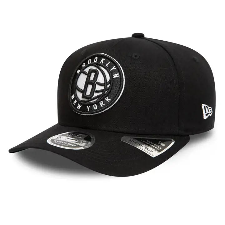 Casquette 9FIFTY STSP de l'équipe NBA des Brooklyn Nets, coloris noir/noir