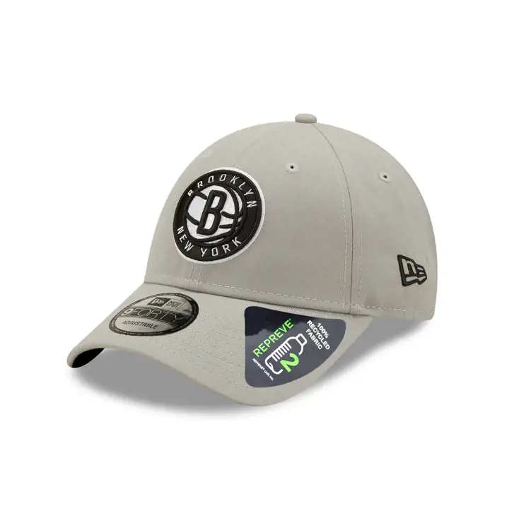 Casquette Brooklyn Nets NBA Monochrome 9FORTY gris/gris