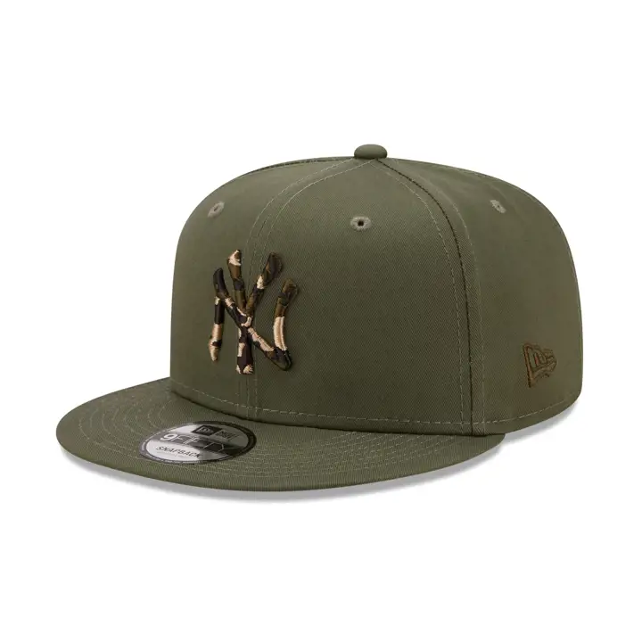 Casquette New York Yankees MLB Camo Infill 9FIFTY olv/olv