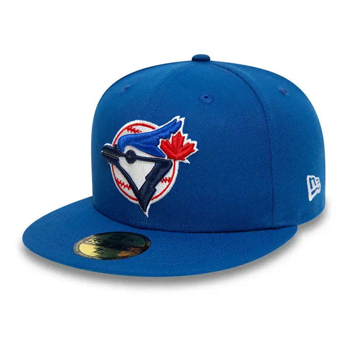 Casquette 59FIFTY Toronto Blue Jays MLB WS Patch latéral Bleu/Bleu