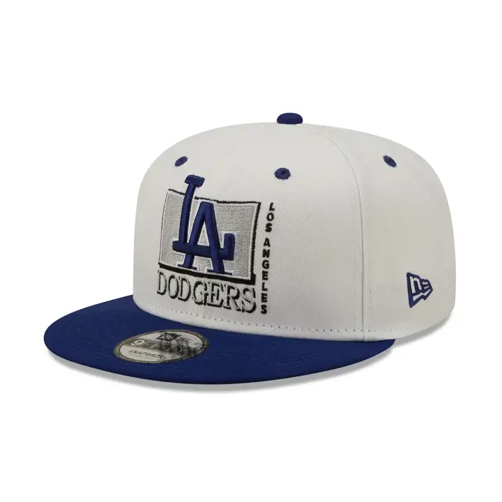 Los Angeles Dodgers MLB White Crown 9FIFTY blc/Bleu