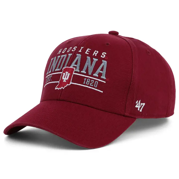 Indiana Hoosiers NCAA Centerline '47 MVP rouge foncé
