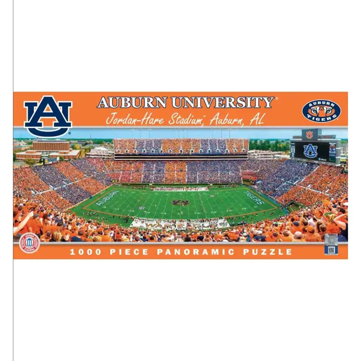 "Puzzle panoramique Auburn Tigers 1000 pièces 33 x 99 cm"