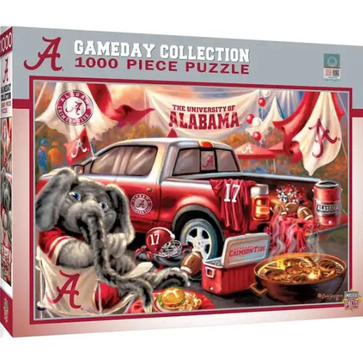 Casse-tête de la collection Jour de match des Crimson Tide de l'Alabama