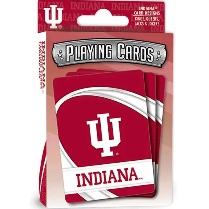 Cartes à jouer Indiana Hoosiers ast