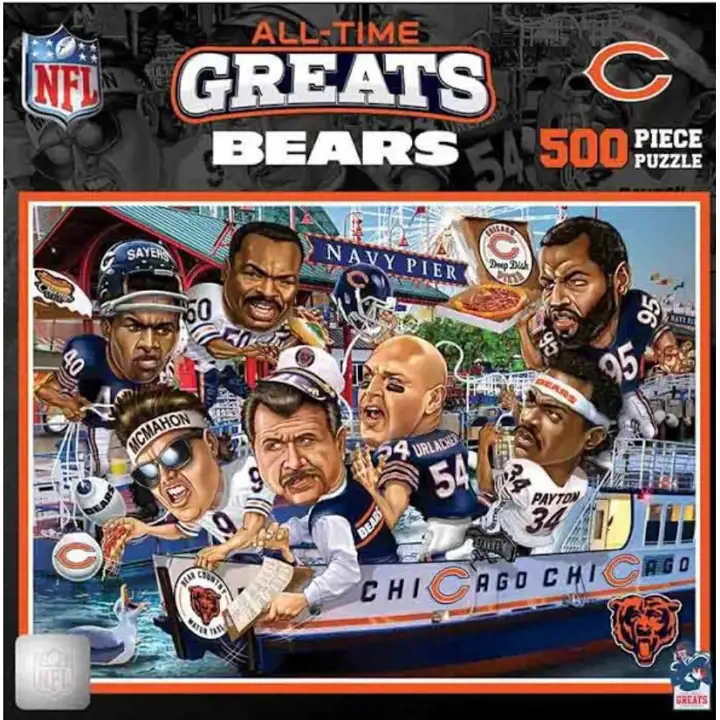 Casse-tête des plus grands joueurs des Chicago Bears