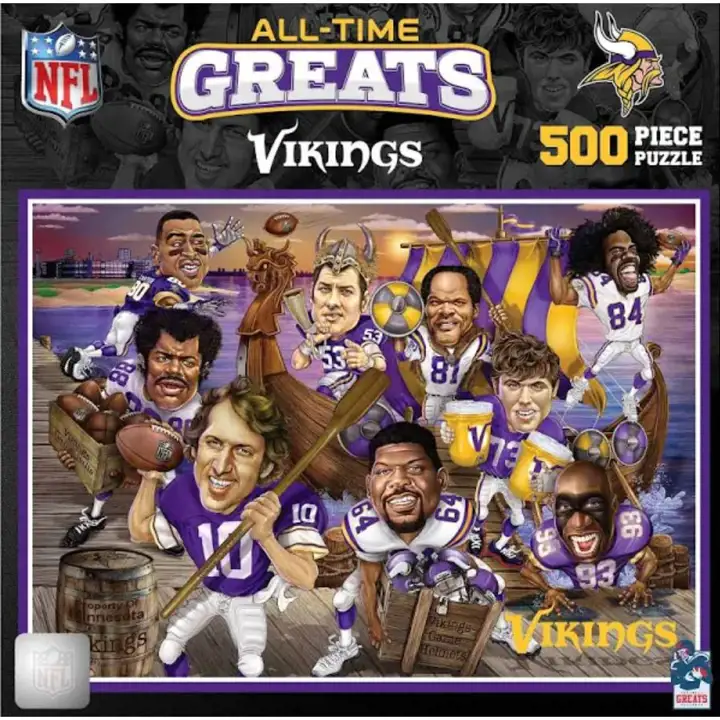 Casse-tête des plus grands joueurs de tous les temps des Vikings du Minnesota