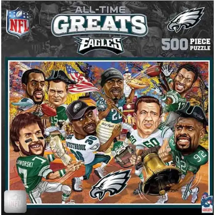 Casse-tête des plus grands joueurs des Eagles de Philadelphie