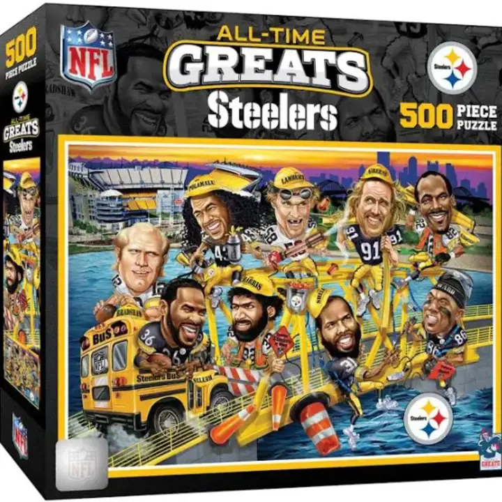 Casse-tête des légendes des Steelers de Pittsburgh