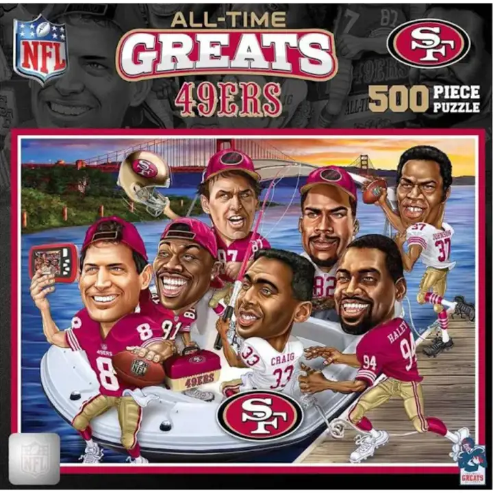 Casse-tête des légendes des 49ers de San Francisco