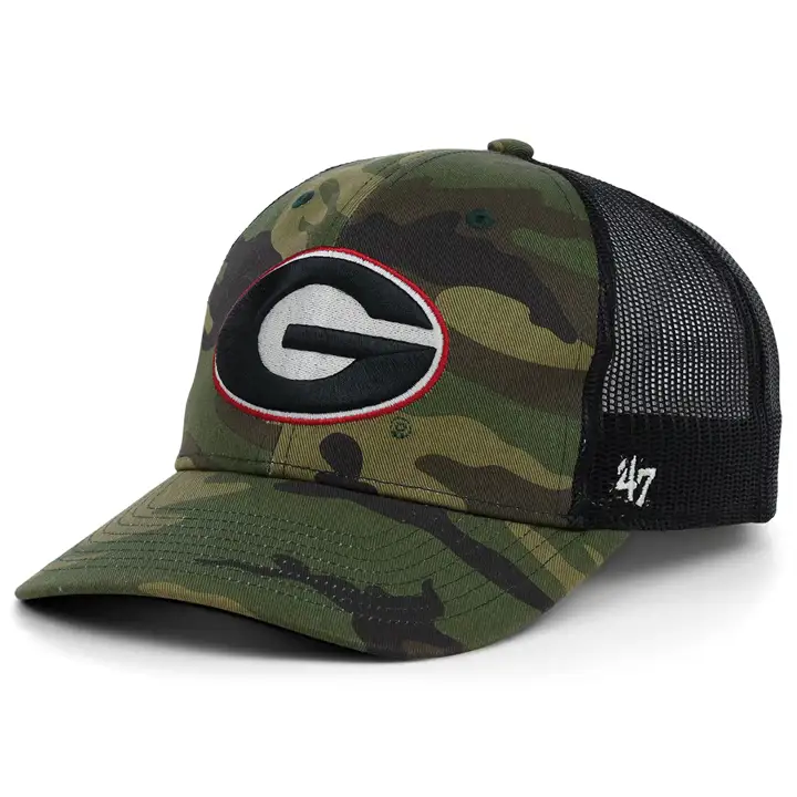 Georgia Bulldogs NCAA Casquette de camionneur camouflage