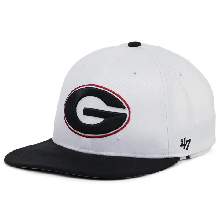 Casquette ajustée Georgia Bulldogs NCAA Pro blanche