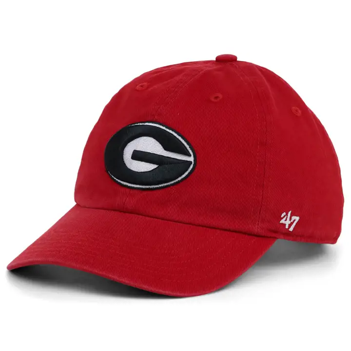 Georgia Bulldogs NCAA Casquette Yth Clean Up rouge