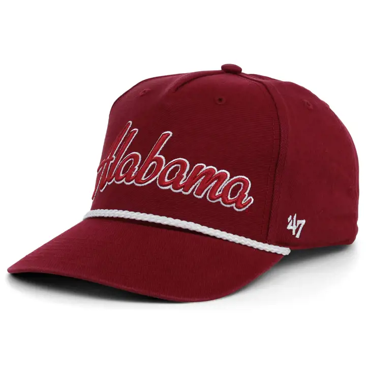 ALABAMA CRIMSON TIDE NCAA Casquette MVP '47 en sergé de coton avec logo brodé