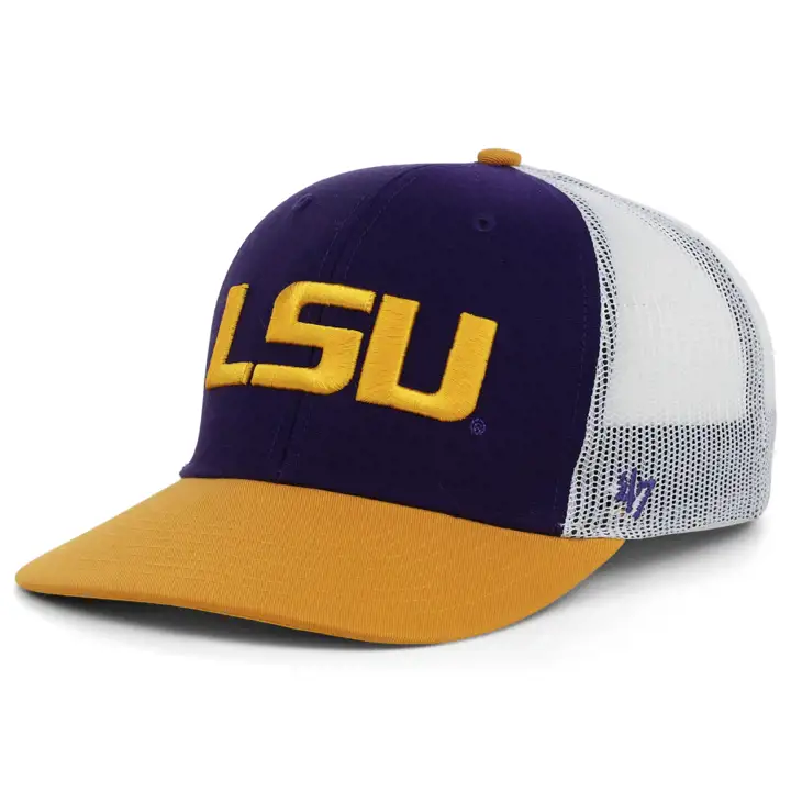 Casquette Trucker '47 L.S.U. NCAA Side Note pur