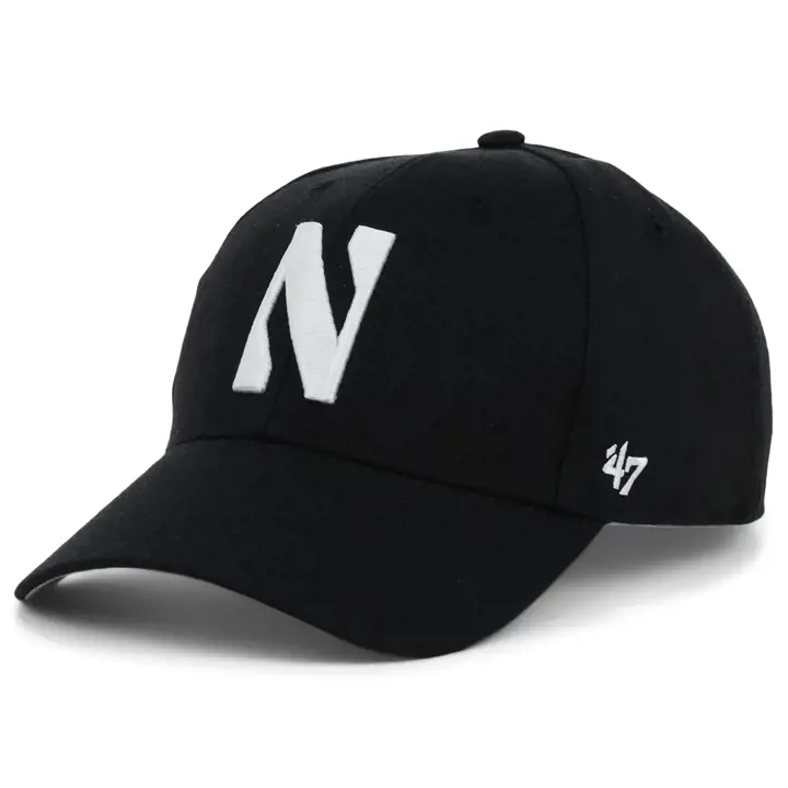 NORTHWESTERN WILDCATS NCAA casquette '47 MVP noire et blanche